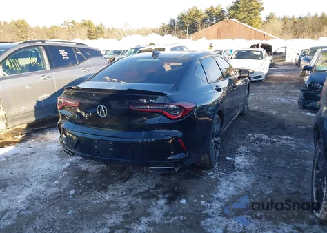 2021 Acura Tlx A-Spec Package из США, поврежденный, VIN 19UUB5F57MA010389